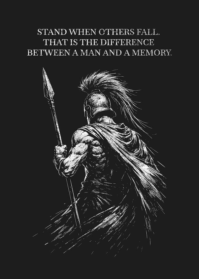 Spartan Warrior Stand Quotes