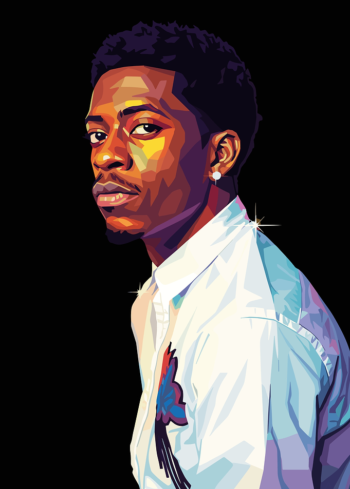 Rich Homie Quan Pop Art Portrait