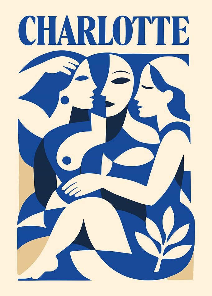 Charlotte Art Poster