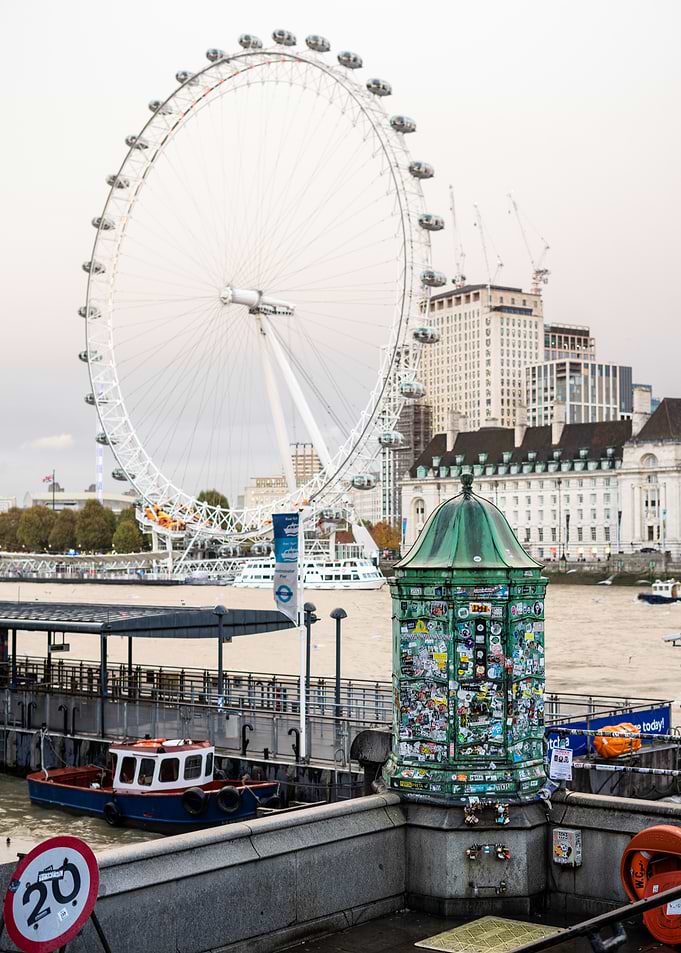 London Eye and River Thames