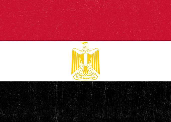 Egypt Flag Distressed