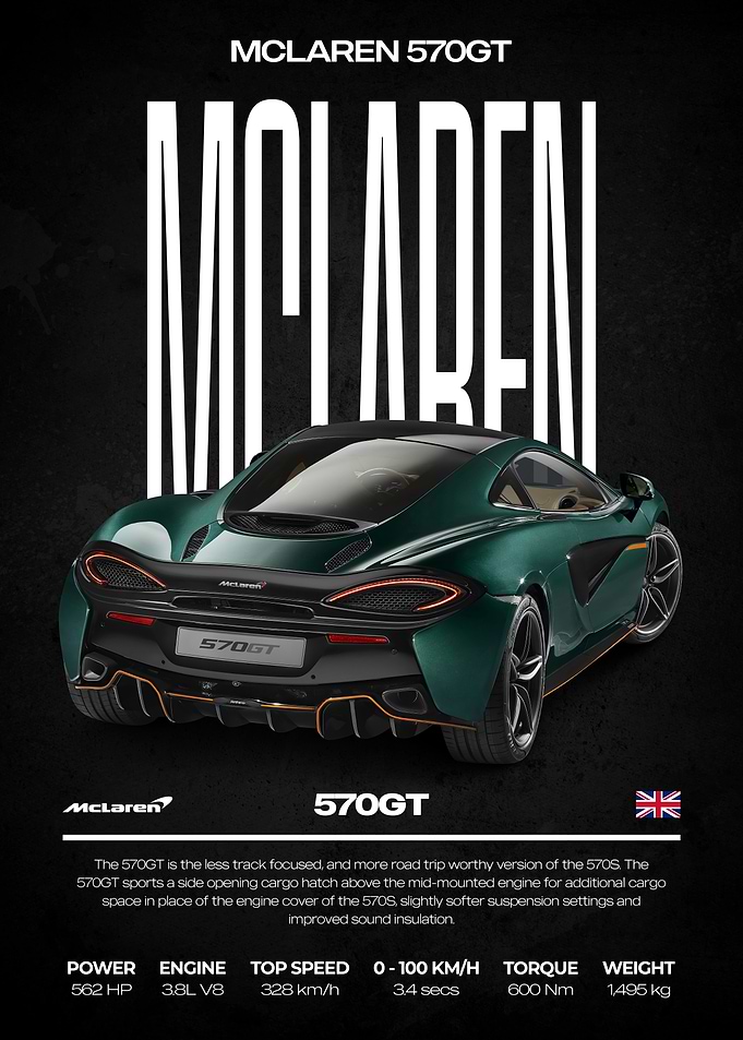McLaren 570GT Sports Car