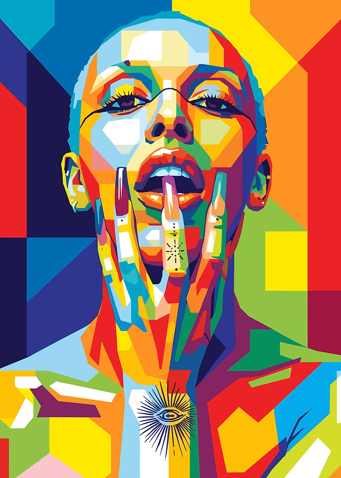 Doja Cat Pop Art