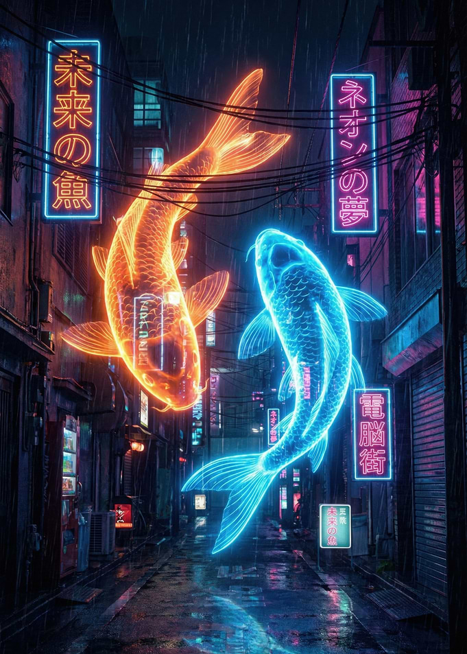 The Holographic Koi