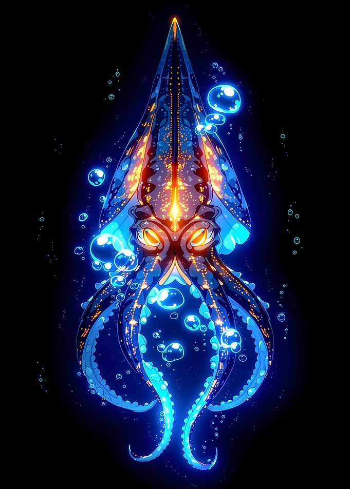 Neon Squid