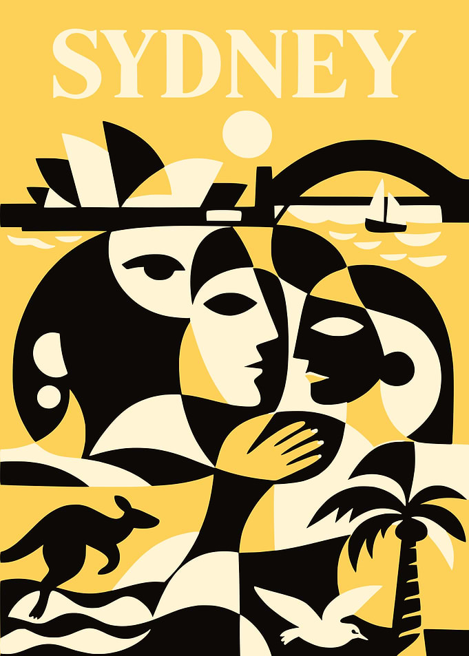Sydney Travel Poster