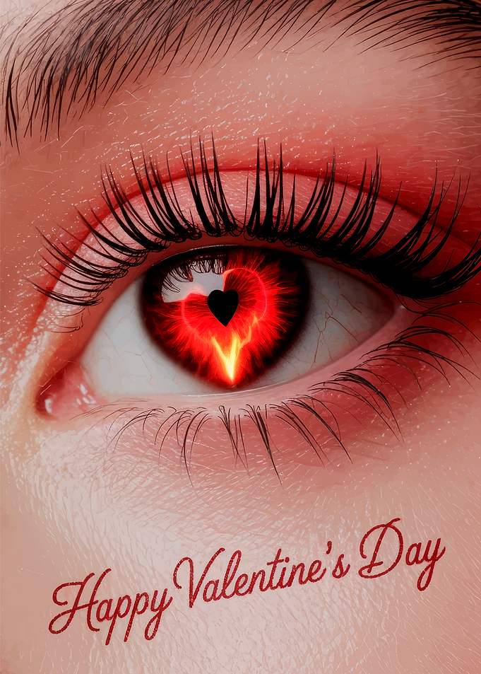 Happy Valentine's Day Eye Heart