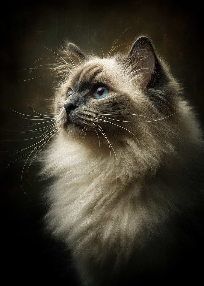 Majestic Ragdoll Cat