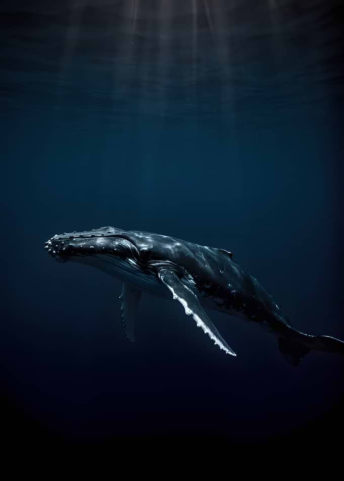 Humpback Whale Underwater