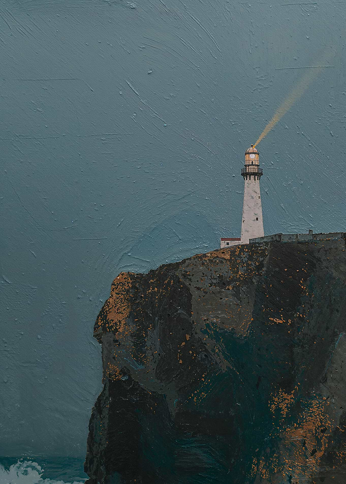 Lighthouse on a Cliff
