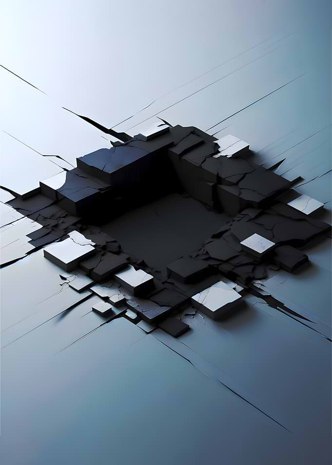 Abstract Geometric Hole