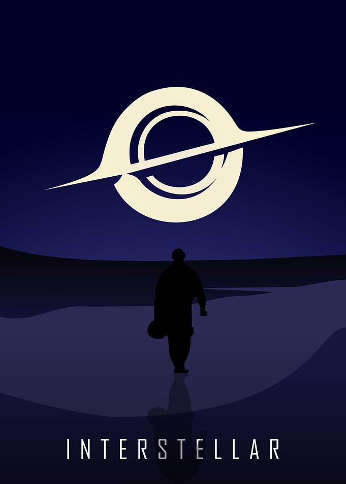 Interstellar Minimalist Poster