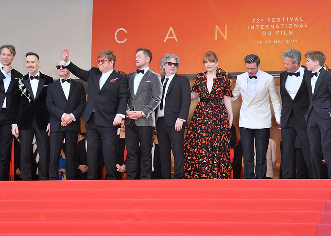 Rocketman Cast on Red Carpet