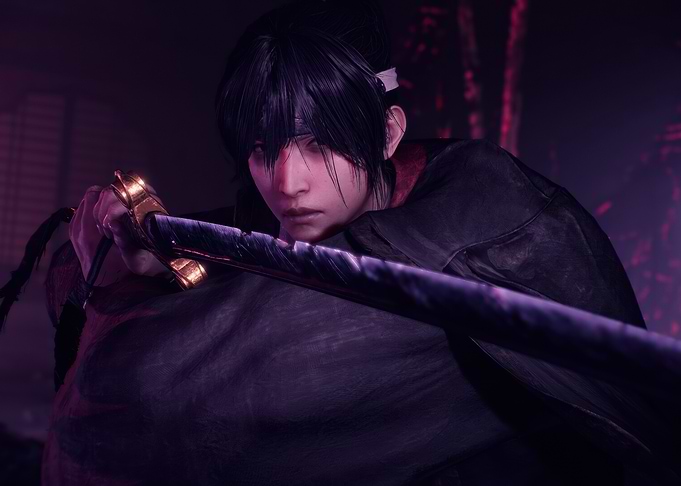 Samurai Warrior with Katana