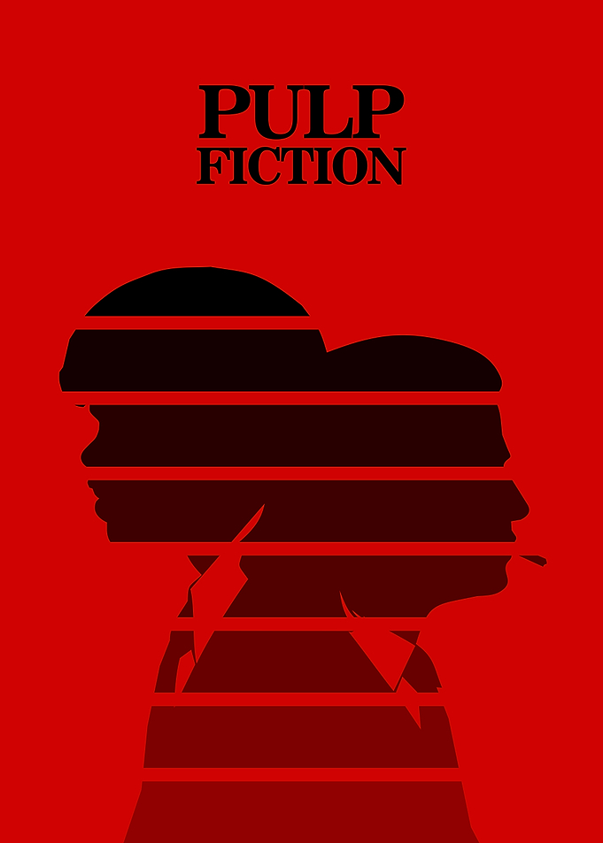 Pulp Fiction Minimalist Poster