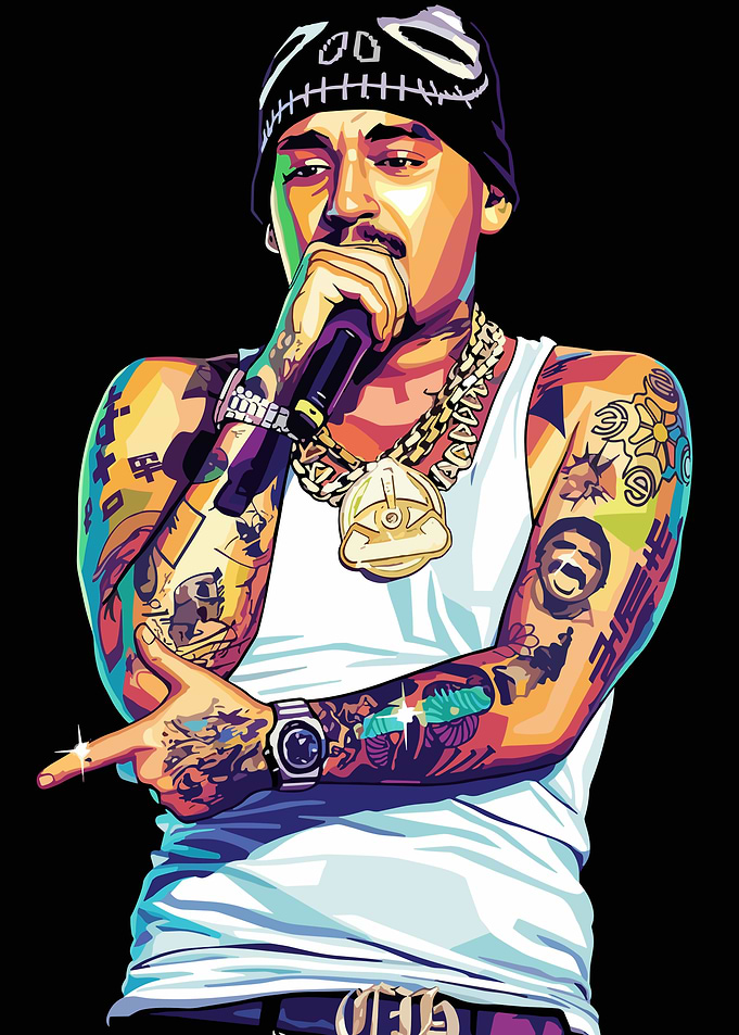 Yeat Rapper Pop Art