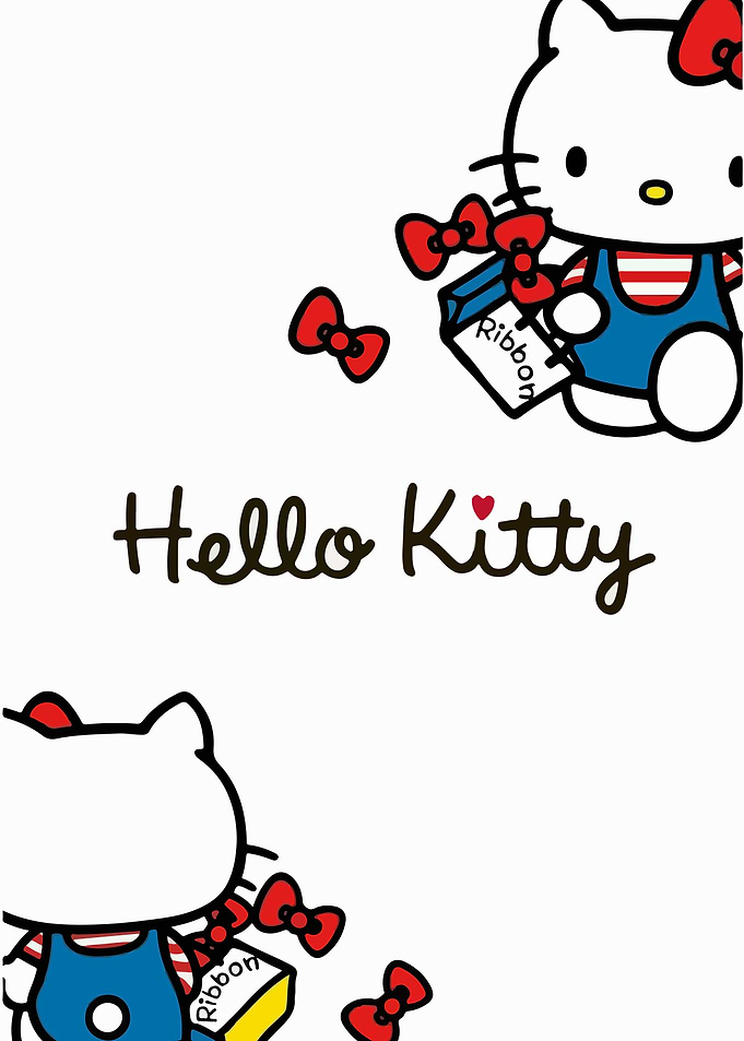 Hello Kitty with Ribbons