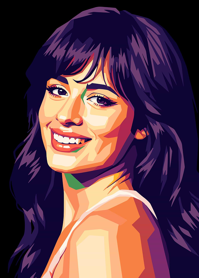Camila Cabello Pop Art Portrait