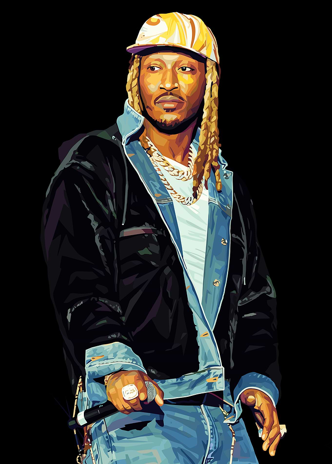 Rapper Future Pop Art