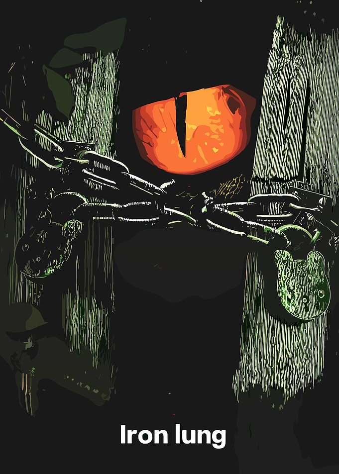 Mysterious Eye and Chains