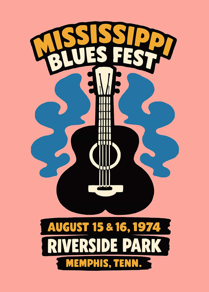 Mississippi Blues Fest Poster