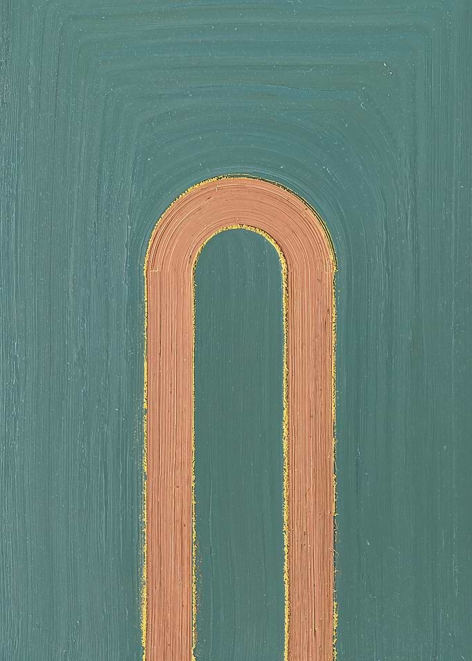 Abstract Archway Painting