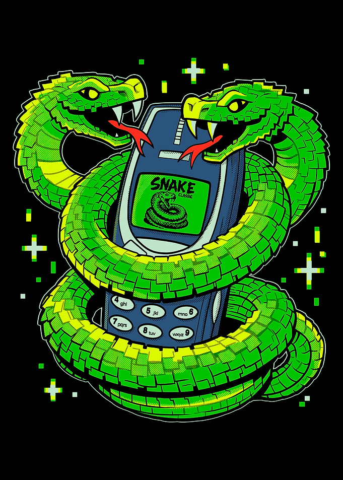 Retro Snake Game Phone