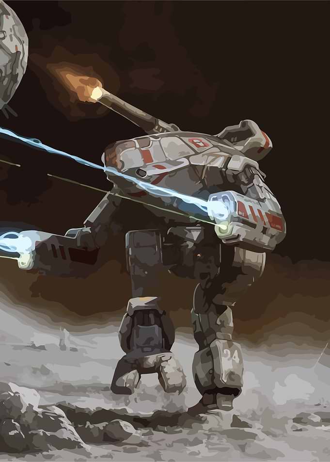 Battletech Game Poster