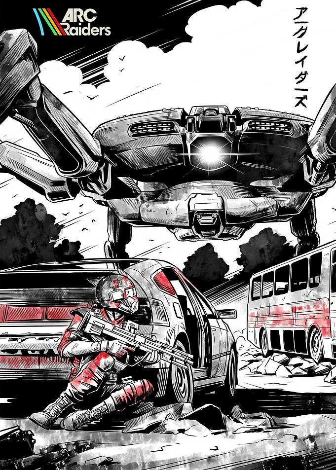 Arc Raiders Soldier and Mech