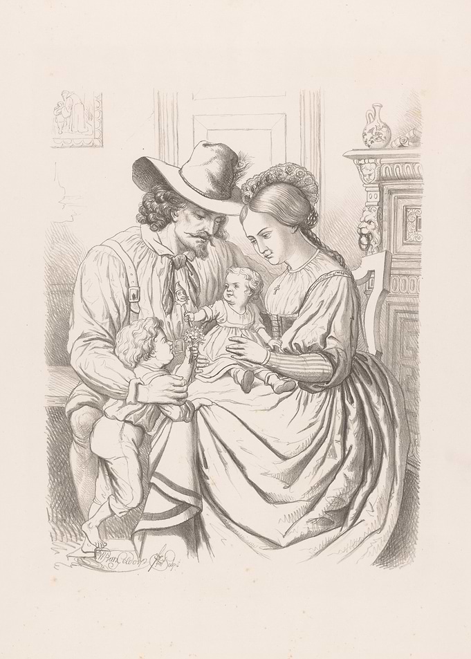 Family Portrait with Children