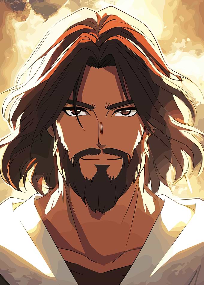 Anime Jesus Portrait