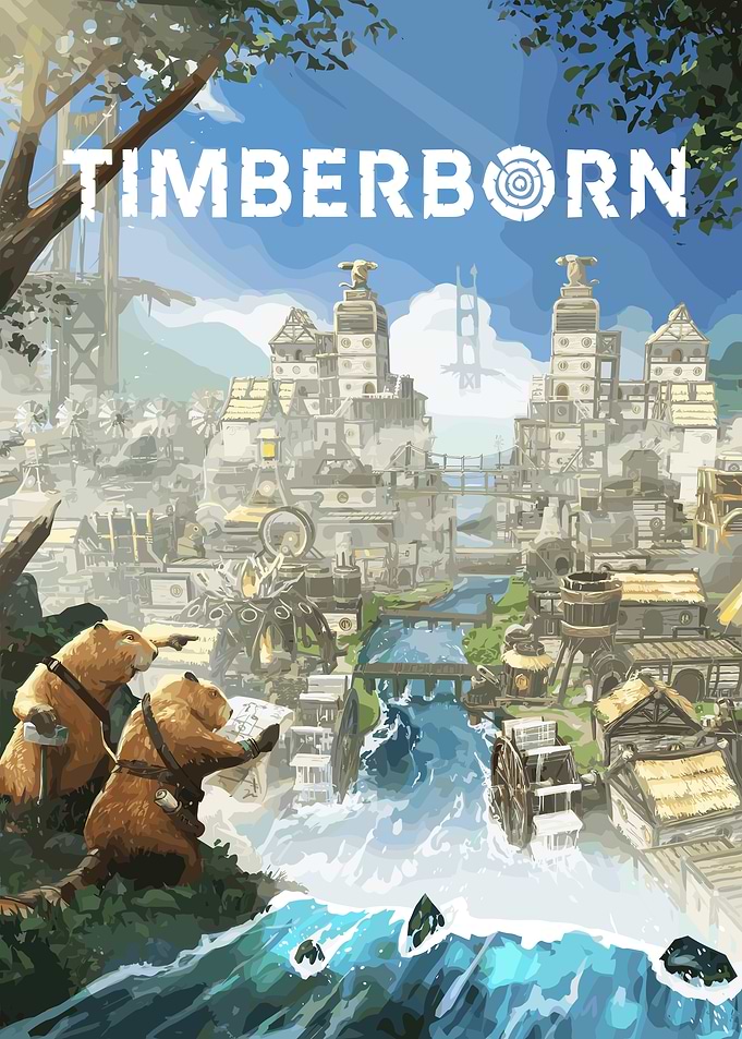 Timberborn Beaver Cityscape