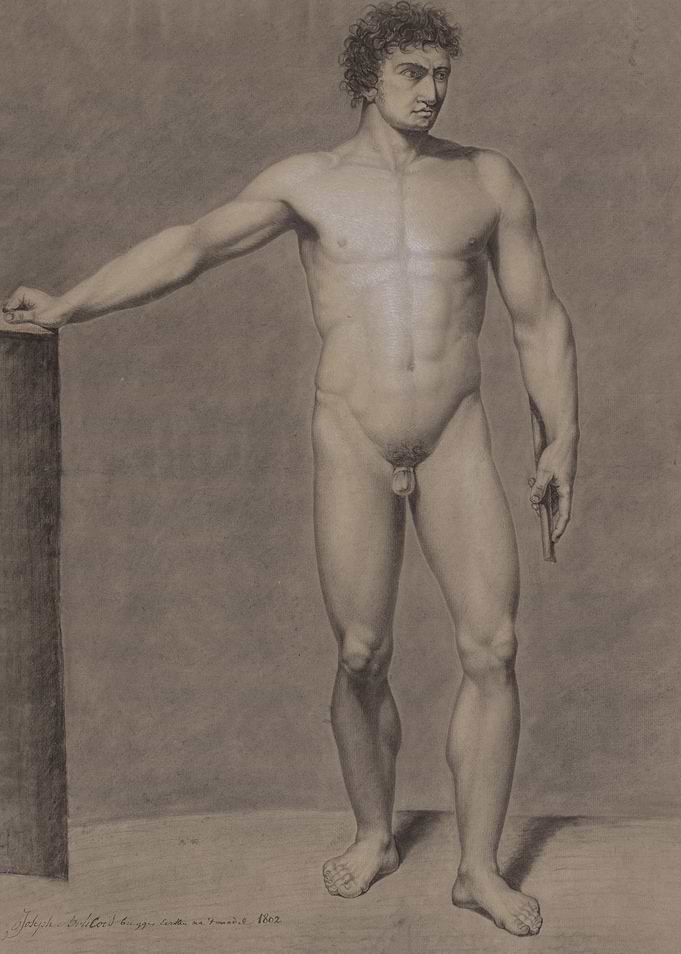Nude Male Figure Study