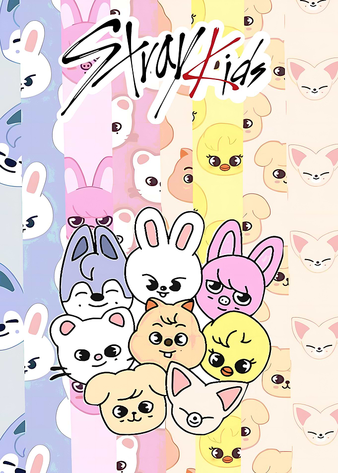 Stray Kids Cute Animal Characters