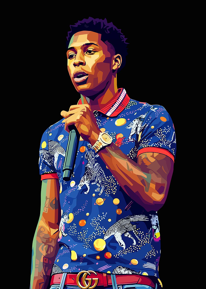 YoungBoy Never Broke Again Pop Art