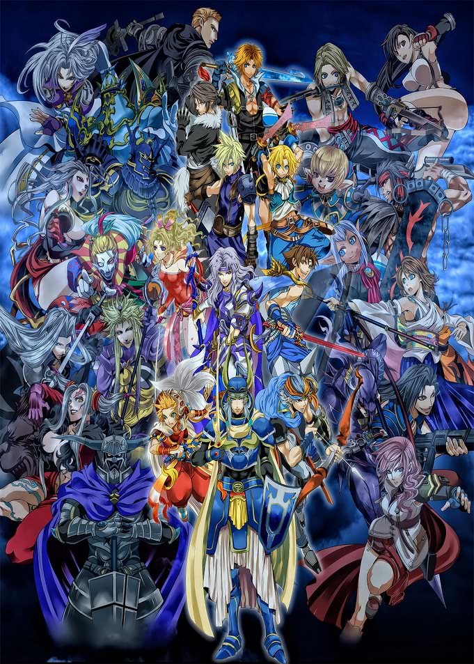 Final Fantasy Characters Montage