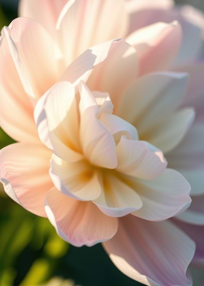 Soft Pink Tulip Petals