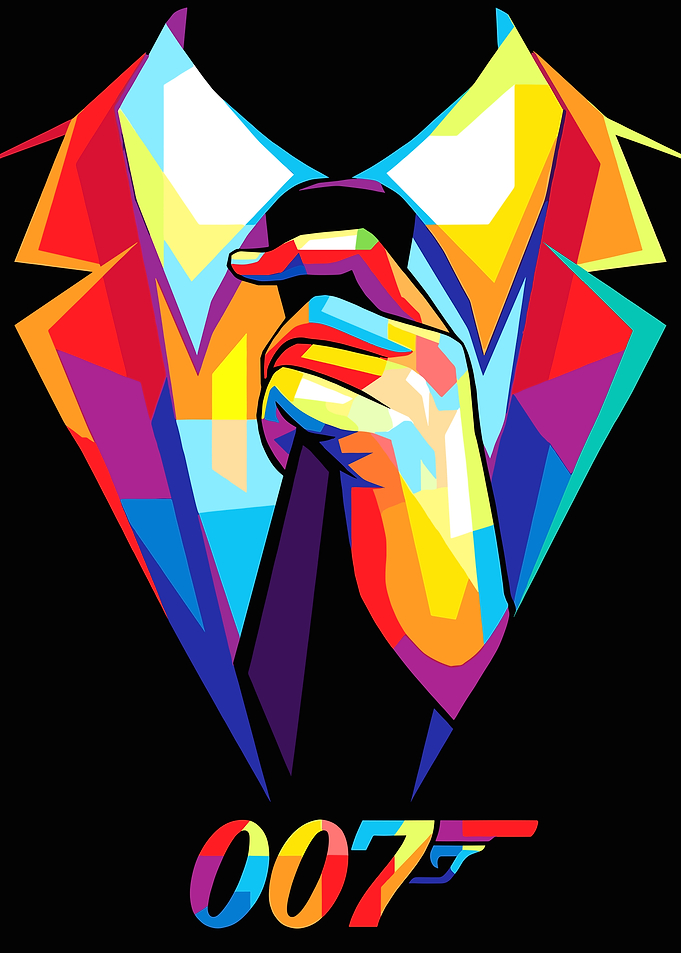 James Bond 007 Pop Art