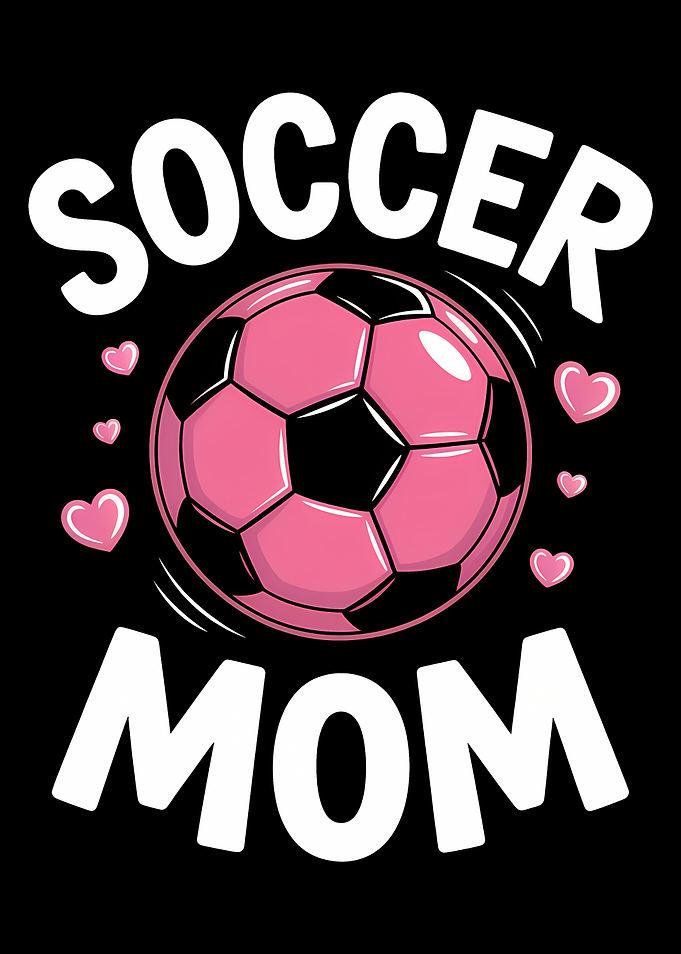 Soccer Mom Pink Soccer Ball