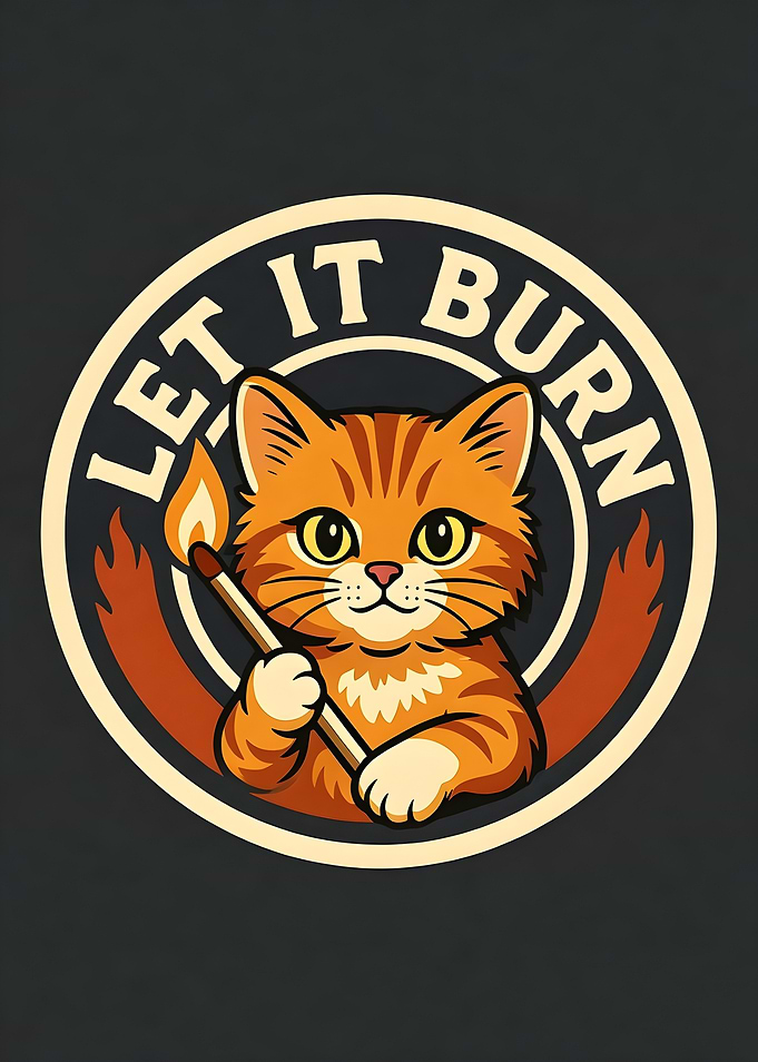 Cat with a Match