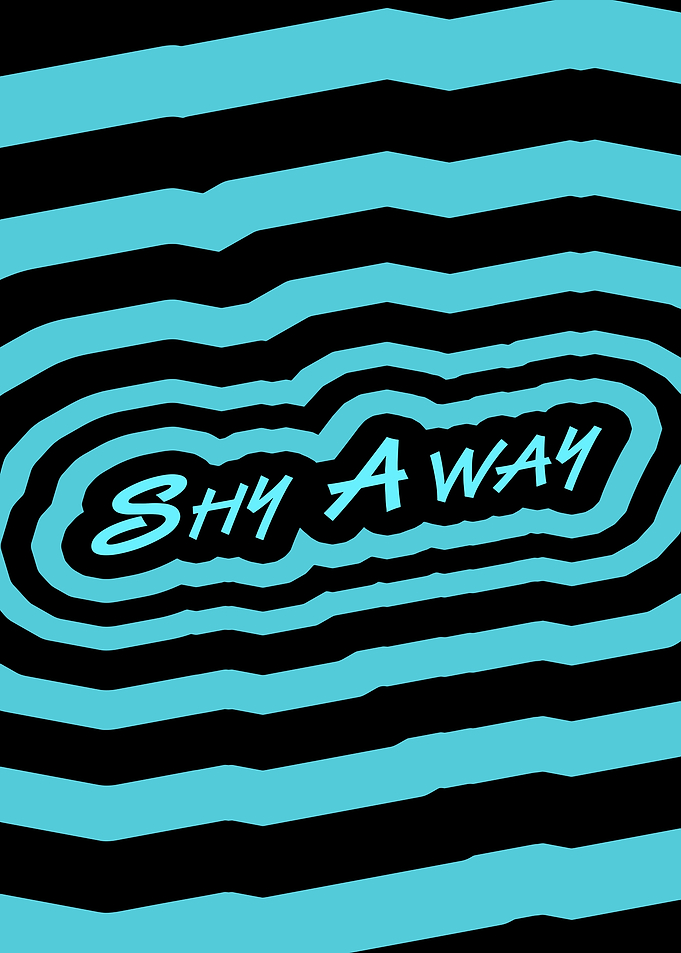 Shy Away Text Art