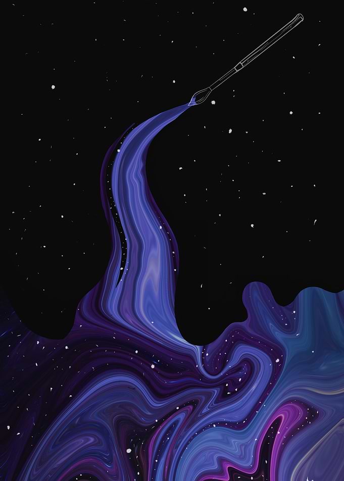 Cosmic Paintbrush