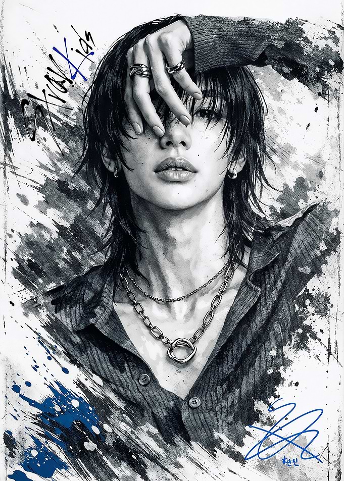 Stray Kids Hyunjin Portrait