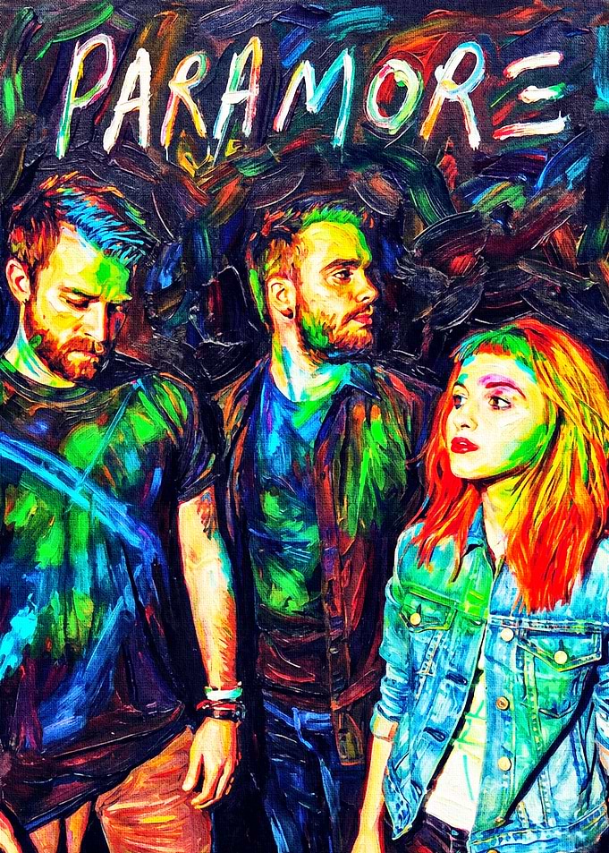 Paramore Band Portrait