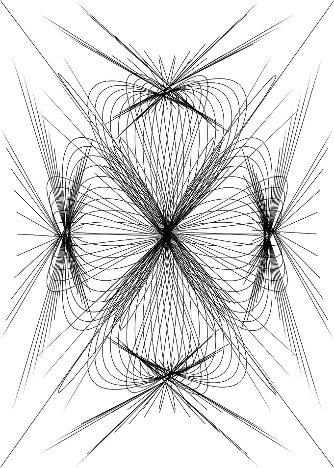Intricate Abstract Line Art