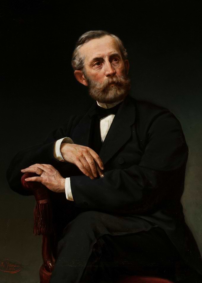 Portrait of a Bearded Man in a Suit