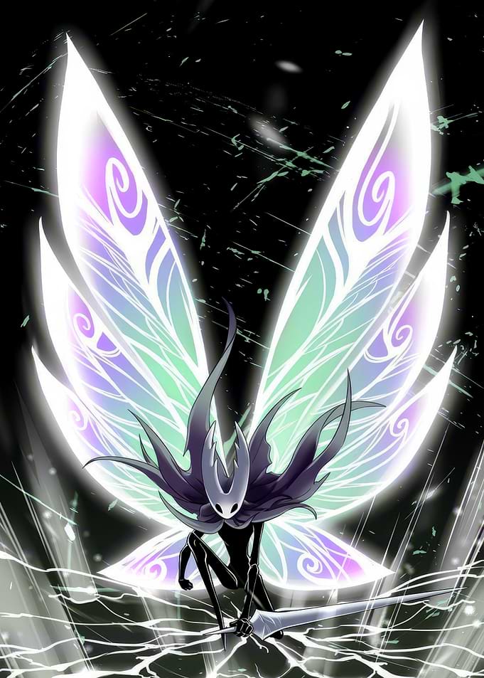 The Knight with Butterfly Wings