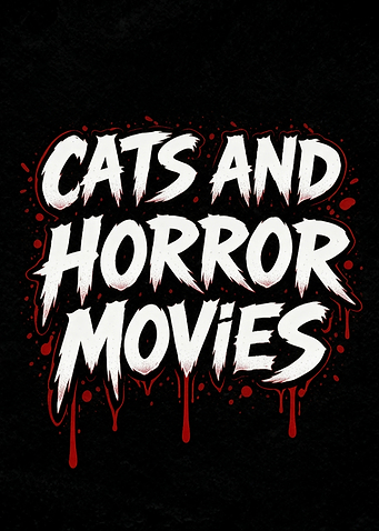 Cats and Horror Movies Text Art