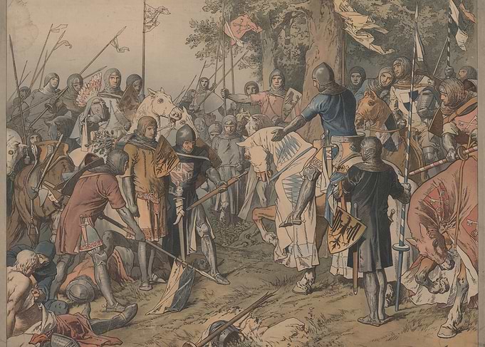 Medieval Battle Scene