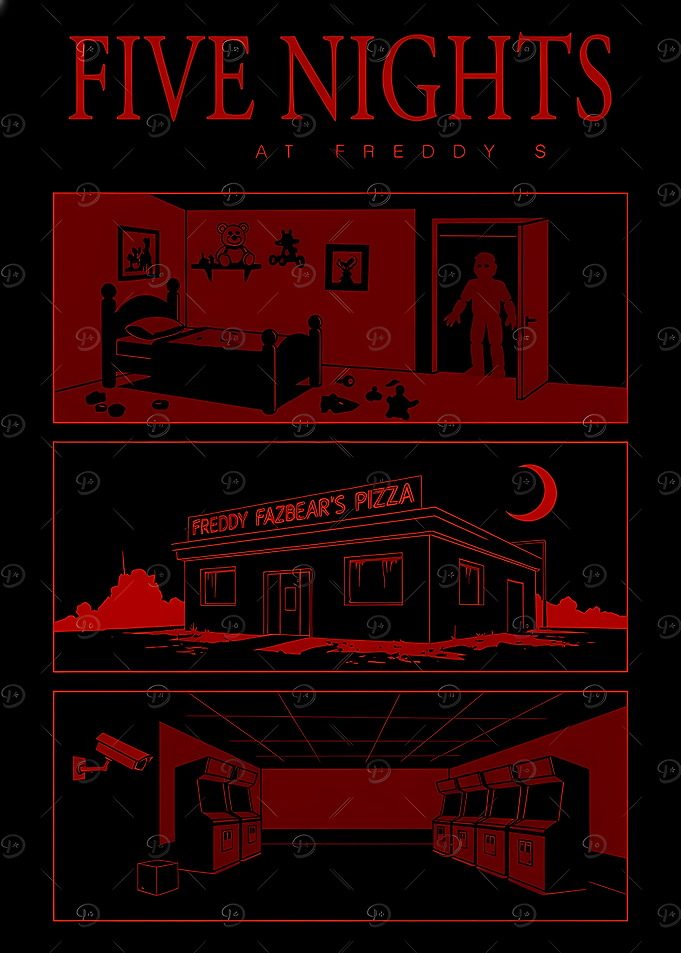 Five Nights at Freddy's Poster